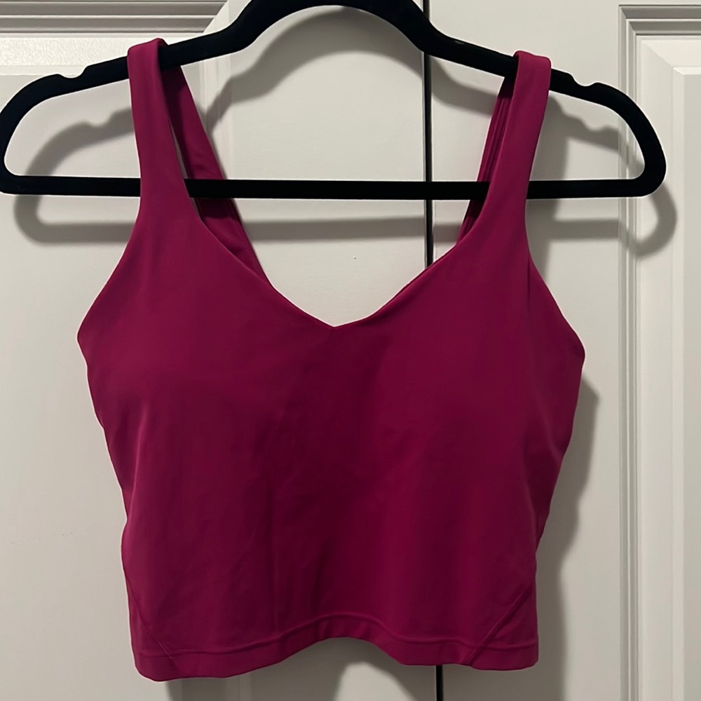 lululemon athletica Pink Tank Top